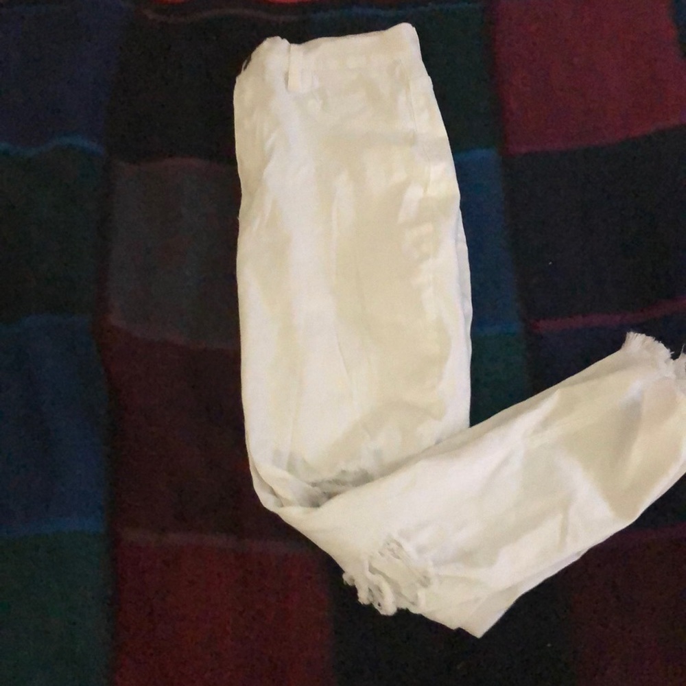 White jeans